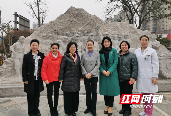 湖南省婦聯(lián)考察組赴寧兒婦產(chǎn)醫(yī)院調(diào)研兒童友好城市創(chuàng)建工作